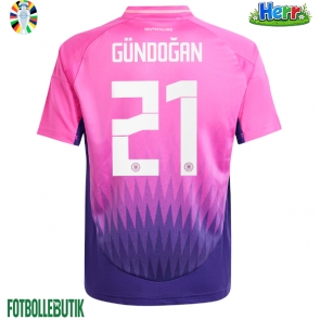 Tyskland Ilkay Gundogan #21 Bortatröja EM 2024 Kortärmad